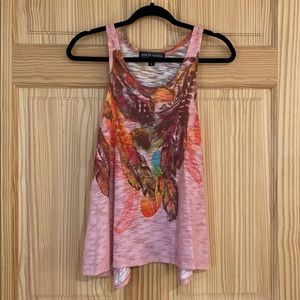 🌺Boho Flowy Feather Tank🌺
